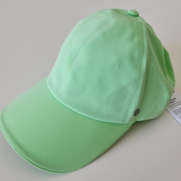 NWT LULULEMON SCGL Green LTWT Adjustable Closure Women's F&F Run Hat OS - Picture 1 of 9